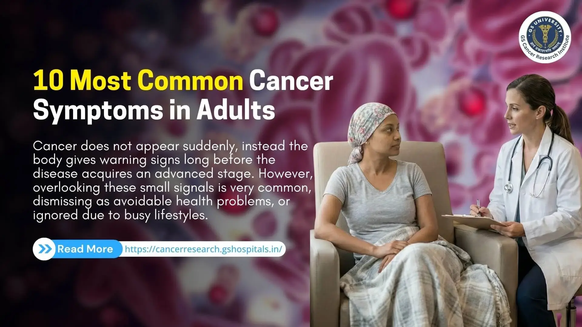 10 Most Common Cancer Symptoms in Adults